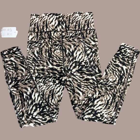 NWT Animal Print Jones New York Active Leggings - Picture 2 of 12